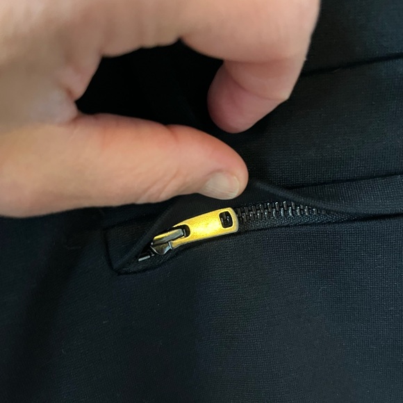 Ann Taylor Black Zipper Slacks - Picture 5 of 9